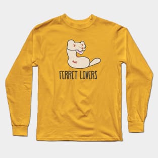 Happy National Ferret Day #3 Ferret lovers Long Sleeve T-Shirt